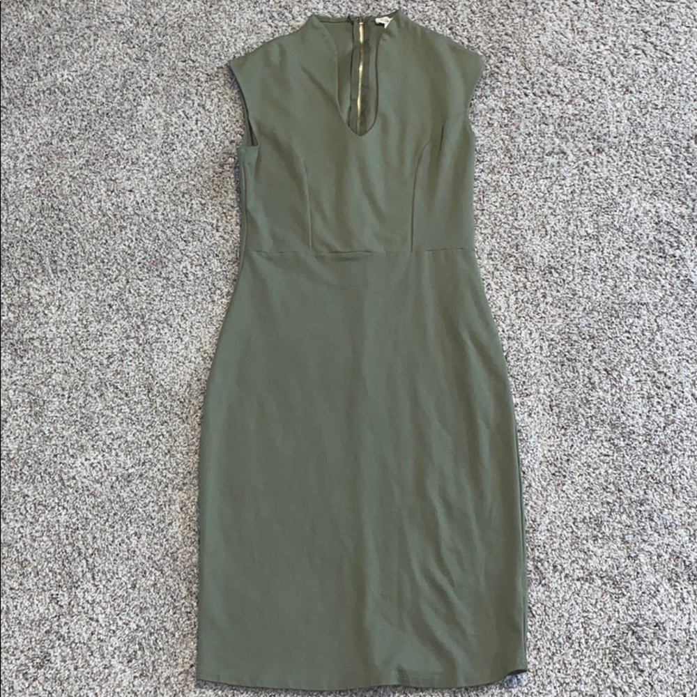 Green dress